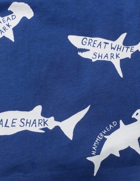 Graphic Pyjamas - Provence Blue Sharks Graphic Pyjamas - Provence Blue Sharks