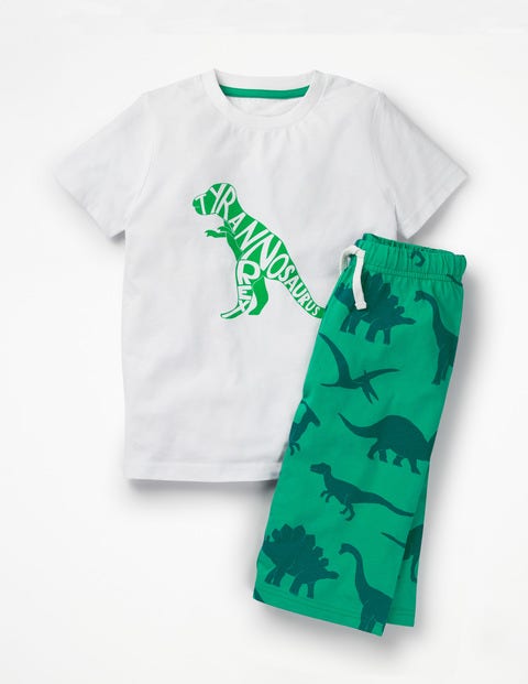 Graphic Pyjamas - Astro Green Dinosaur Graphic Pyjamas - Astro Green Dinosaur
