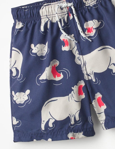 Bathers - College Blue Hippos Bathers - College Blue Hippos