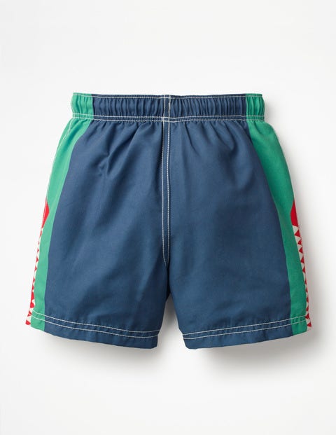 Woven Swim Trunks - Lagoon Blue Croc Woven Swim Trunks - Lagoon Blue Croc