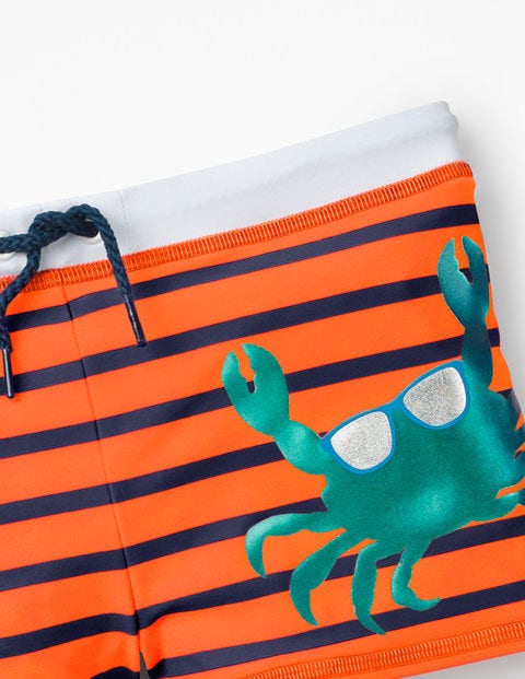 Swim Trunks - Acid Orange Cool Crab Swim Trunks - Acid Orange Cool Crab
