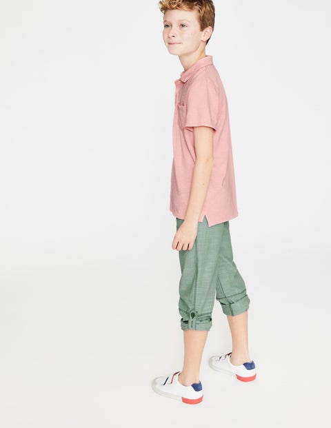 Garment-Dyed Jersey Polo - Boto Pink Garment-Dyed Jersey Polo - Boto Pink