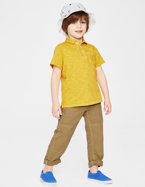 Garment-Dyed Jersey Polo - Mimosa Yellow Garment-Dyed Jersey Polo - Mimosa Yellow