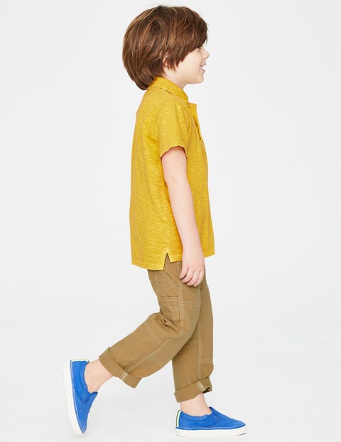 Garment-Dyed Jersey Polo - Mimosa Yellow Garment-Dyed Jersey Polo - Mimosa Yellow
