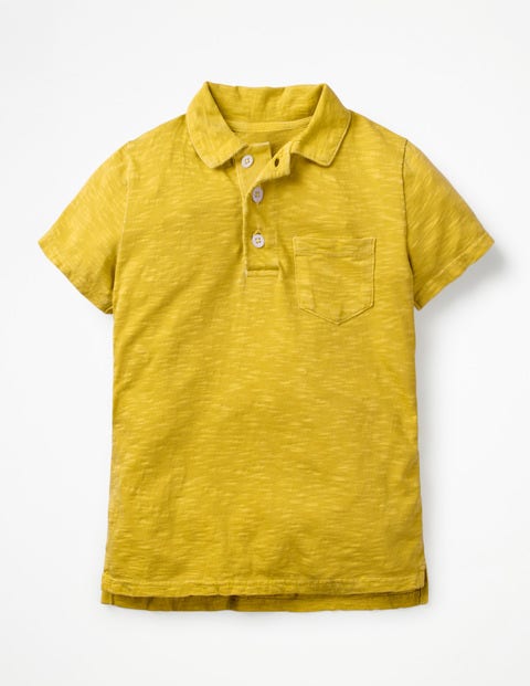 Garment-Dyed Jersey Polo - Mimosa Yellow Garment-Dyed Jersey Polo - Mimosa Yellow