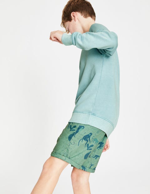 Garment-Dyed Sweatshirt - Mineral Blue Garment-Dyed Sweatshirt - Mineral Blue