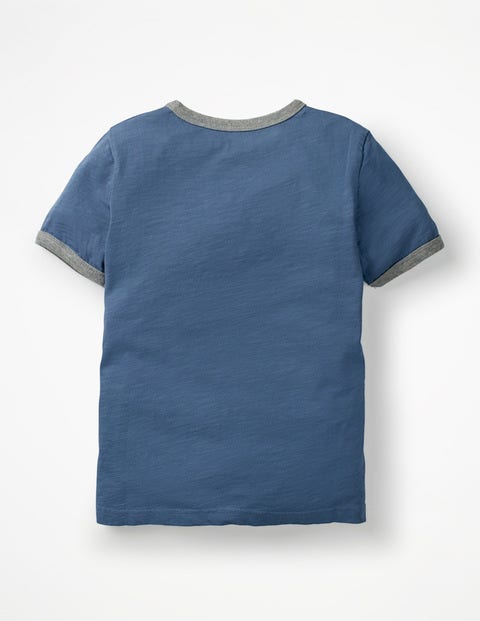 Oberteil Mit Bedrucktem Slogan - Lagunenblau, Surfboard Oberteil Mit Bedrucktem Slogan - Lagunenblau, Surfboard