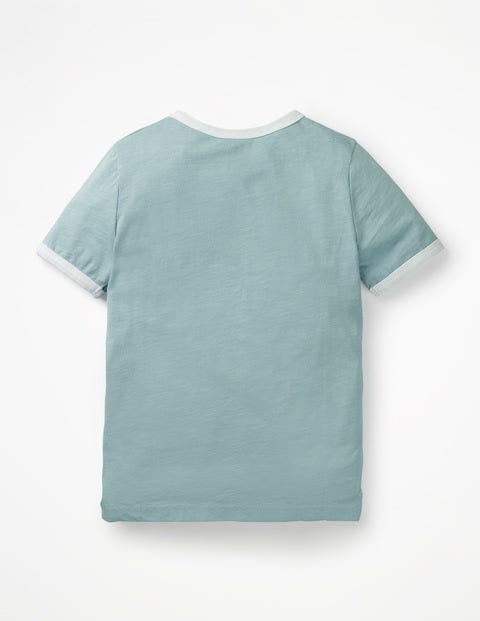 Graphic Slogan T-Shirt - Mineral Blue Campervan Graphic Slogan T-Shirt - Mineral Blue Campervan