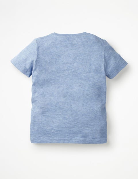 Animal Graphic T-Shirt - Provence Blue Giraffes Animal Graphic T-Shirt - Provence Blue Giraffes