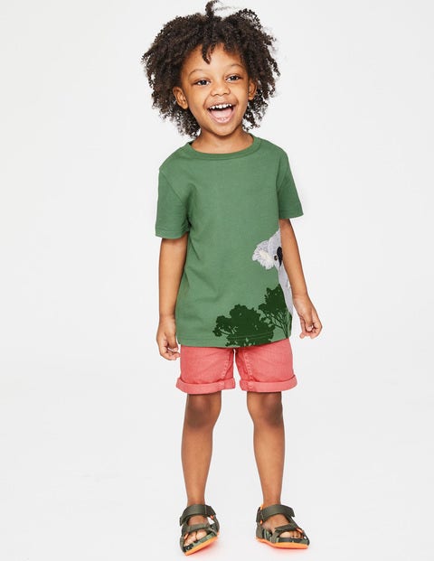 Animal Appliqué T-Shirt - Rosemary Green Koala Animal Appliqué T-Shirt - Rosemary Green Koala