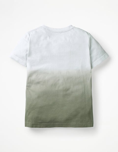 Animal Dip-Dye T-Shirt - Army Green Dip Dye Animals Animal Dip-Dye T-Shirt - Army Green Dip Dye Animals