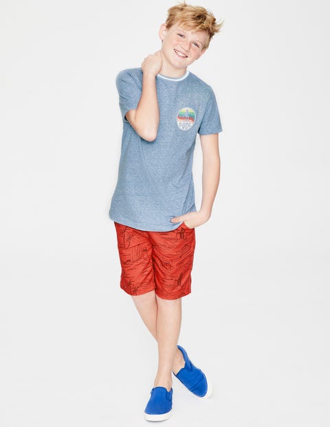Surfer T-Shirt - Light Blue Marl Surfer T-Shirt - Light Blue Marl