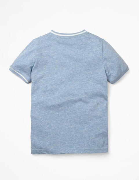 Surfer T-Shirt - Light Blue Marl Surfer T-Shirt - Light Blue Marl