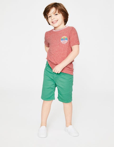 Surfer T-Shirt - Soft Red Marl Surfer T-Shirt - Soft Red Marl