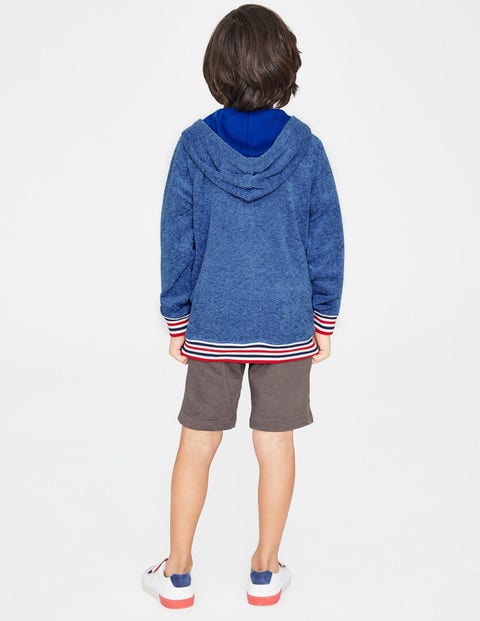 Towelling Zip-Up Hoodie - Duke Blue Marl Towelling Zip-Up Hoodie - Duke Blue Marl