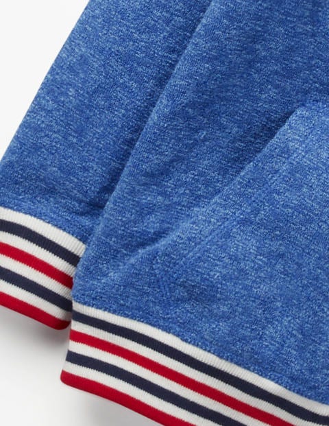 Towelling Zip-Up Hoodie - Duke Blue Marl Towelling Zip-Up Hoodie - Duke Blue Marl