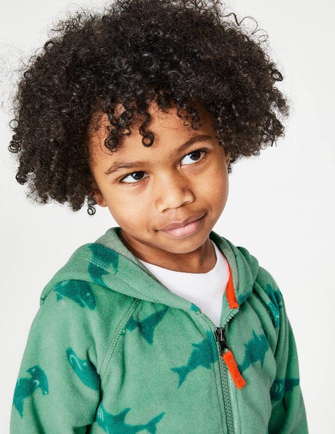 Towelling Zip-Up Hoodie - Patina Green Sharktastic Towelling Zip-Up Hoodie - Patina Green Sharktastic