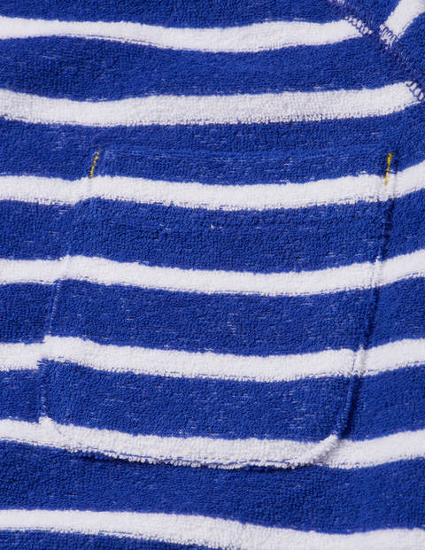 Towelling Sweatshirt - Blue Wave/White Towelling Sweatshirt - Blue Wave/White