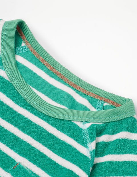 Sweat En Éponge - Vert jungle/blanc Sweat En Éponge - Vert jungle/blanc