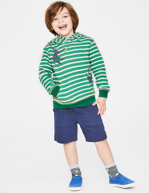 Sweat À Capuche Avec Poche Amusante - Singe vert jungle/blanc Sweat À Capuche Avec Poche Amusante - Singe vert jungle/blanc