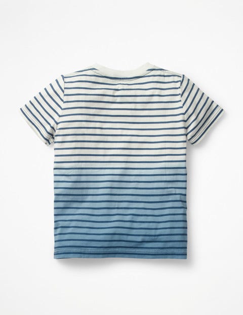Dip-Dye Graphic T-Shirt - White/Lagoon Blue Sunglasses Dip-Dye Graphic T-Shirt - White/Lagoon Blue Sunglasses