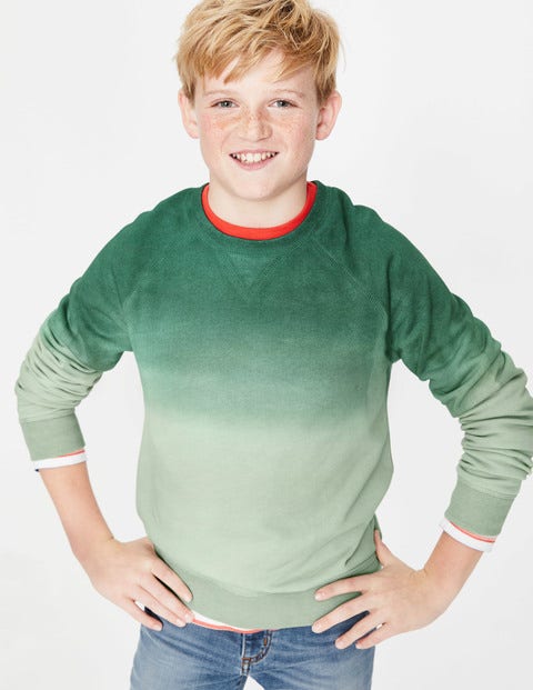 Surf Sweatshirt - Patina Green Dip Dye Surf Sweatshirt - Patina Green Dip Dye