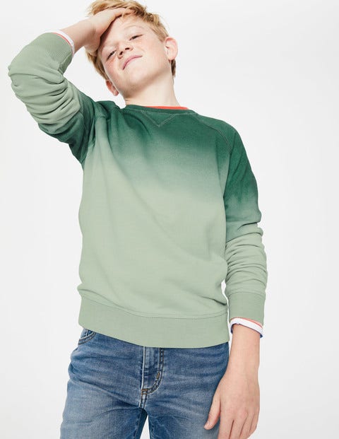 Surf Sweatshirt - Patina Green Dip Dye Surf Sweatshirt - Patina Green Dip Dye