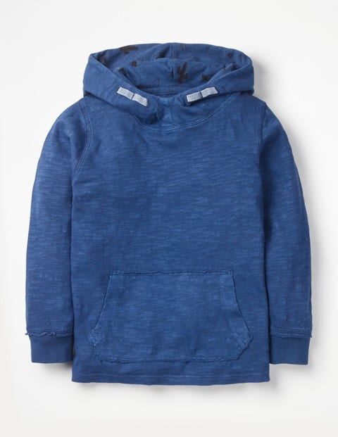 Garment-Dyed Slub Hoodie - Starboard Blue Garment-Dyed Slub Hoodie - Starboard Blue
