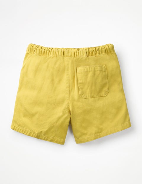 Drawstring Shorts - Celery Yellow Drawstring Shorts - Celery Yellow