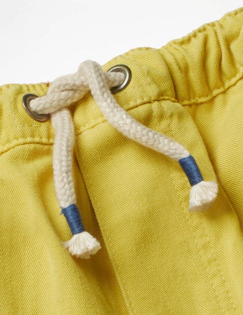 Drawstring Shorts - Celery Yellow Drawstring Shorts - Celery Yellow