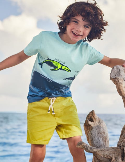 Drawstring Shorts - Celery Yellow Drawstring Shorts - Celery Yellow