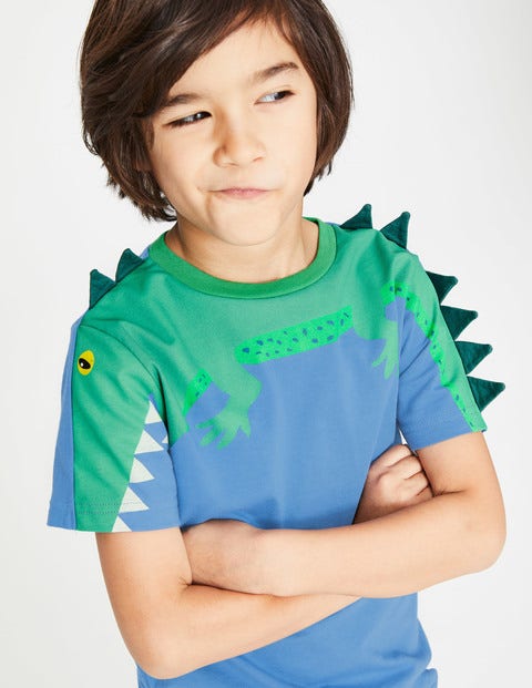Novelty T-Shirt - Elizabethan Blue Croc Novelty T-Shirt - Elizabethan Blue Croc