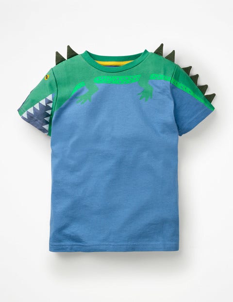 Novelty T-Shirt - Elizabethan Blue Croc Novelty T-Shirt - Elizabethan Blue Croc