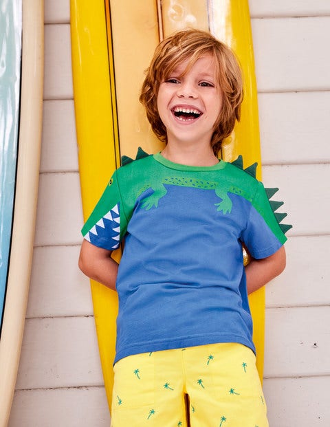 Novelty T-Shirt - Elizabethan Blue Croc Novelty T-Shirt - Elizabethan Blue Croc