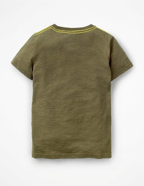 Printed Music T-Shirt - Ghillie Green Guitar Printed Music T-Shirt - Ghillie Green Guitar