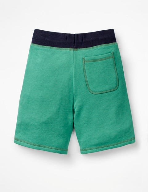 Animal Sweatshorts - Jungle Green Tiger Animal Sweatshorts - Jungle Green Tiger