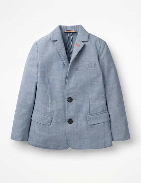 Lightweight Blazer - Light Blue Chambray Lightweight Blazer - Light Blue Chambray