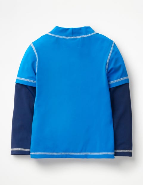 Layered Rash Vest - Pool Blue Surfboards Layered Rash Vest - Pool Blue Surfboards