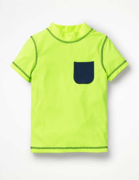 Short-Sleeved Rash Guard - Neon Yellow Short-Sleeved Rash Guard - Neon Yellow