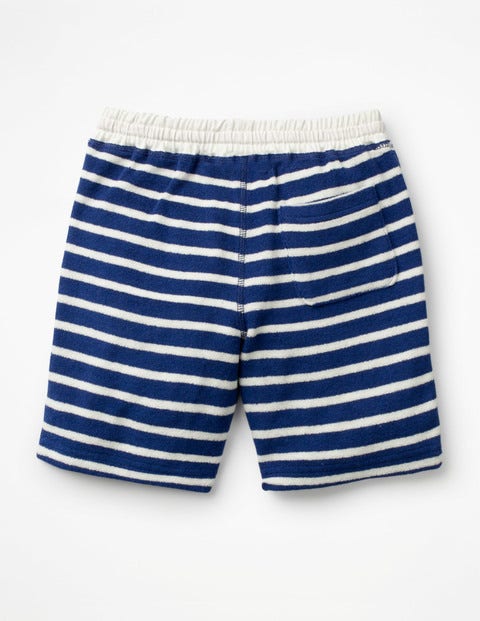 Towelling Sweatshorts - Starboard Blue/White Towelling Sweatshorts - Starboard Blue/White