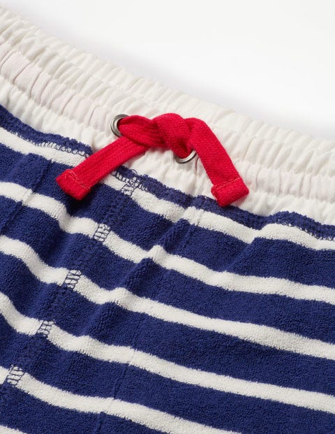 Towelling Sweatshorts - Starboard Blue/White Towelling Sweatshorts - Starboard Blue/White
