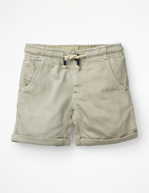 Short À Revers - Toile Short À Revers - Toile