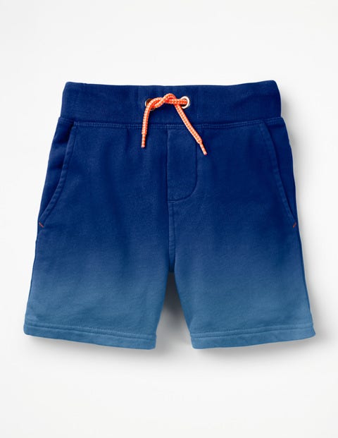 Jerseyshorts - Blau, Dip-Dyed Jerseyshorts - Blau, Dip-Dyed