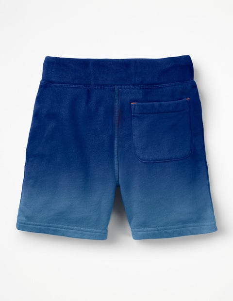 Jerseyshorts - Blau, Dip-Dyed Jerseyshorts - Blau, Dip-Dyed