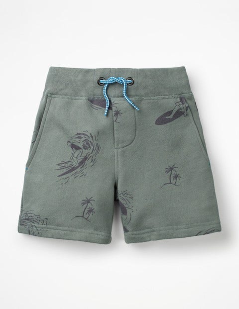 Jersey Shorts - Pottery Green Surfers Jersey Shorts - Pottery Green Surfers