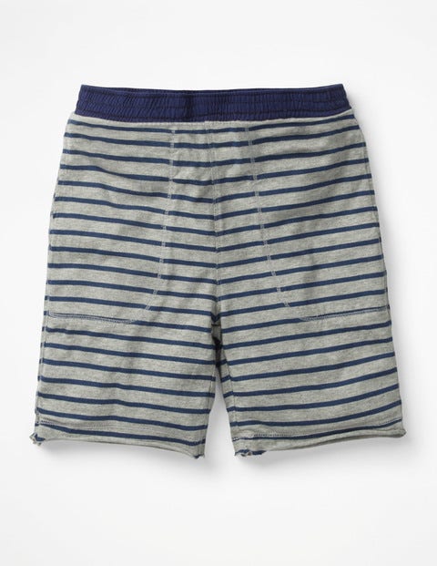 Reversible Printed Sweatshorts - Grey Marl Crocodile Reversible Printed Sweatshorts - Grey Marl Crocodile