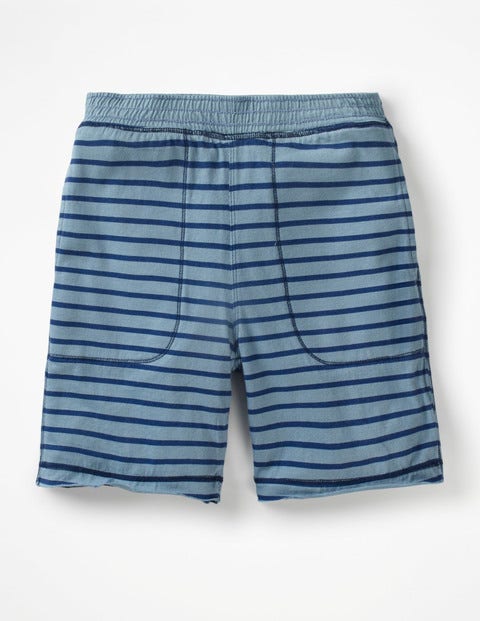 Reversible Printed Sweatshorts - Starboard Blue Shark Reversible Printed Sweatshorts - Starboard Blue Shark
