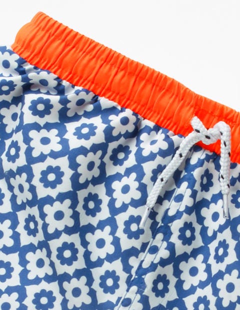 Sea Fun Swim Trunks - Duke Blue Geo Sea Fun Swim Trunks - Duke Blue Geo