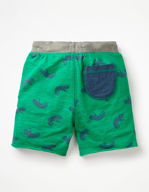 Slub Jersey Shorts - Astro Green Chameleon Slub Jersey Shorts - Astro Green Chameleon
