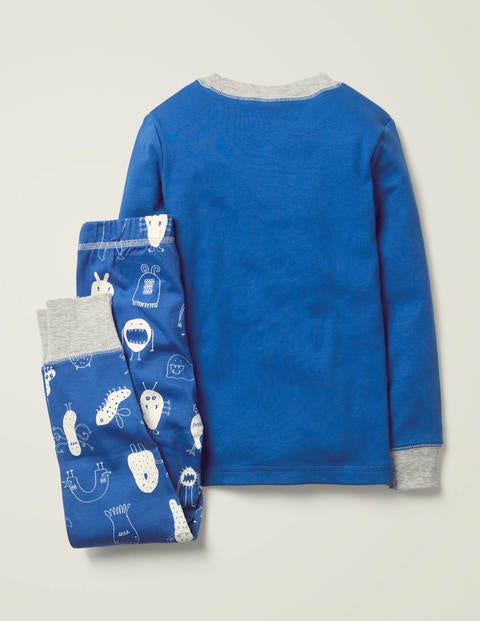 Pyjama Phosphorescent - Monstres bleu duc Pyjama Phosphorescent - Monstres bleu duc